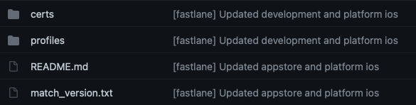 fastlane match repo